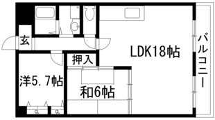 コンソラーブ21の物件間取画像